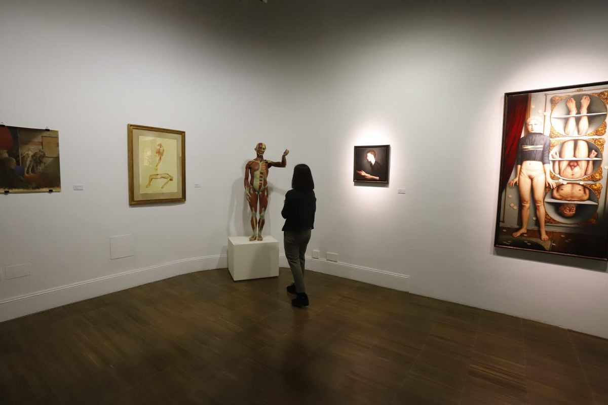 74 obras conforman esta exposición que se puede ver en las salas Goya y Antonio Saura.