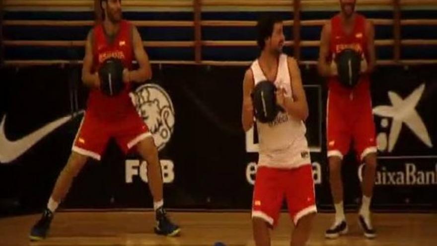 La selección de baloncesto continúa su preparación para el Eurobasket 2015