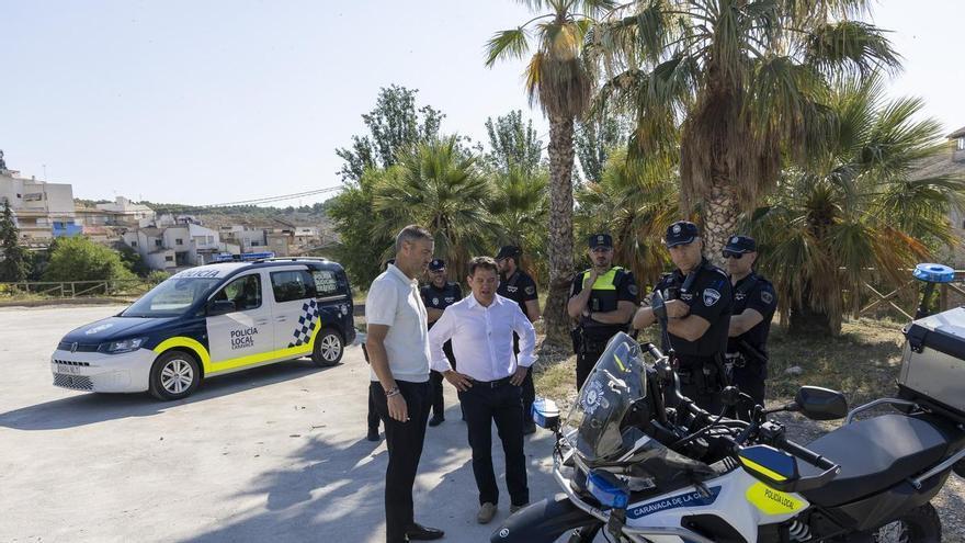 Caravaca culmina la renovación de la flota de vehículos de la Policía Local y refuerza los medios tecnológicos