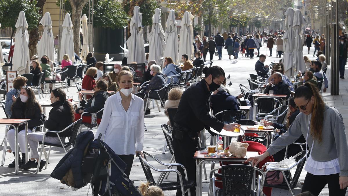 La hostelería es uno de los sectores que se está recuperando.