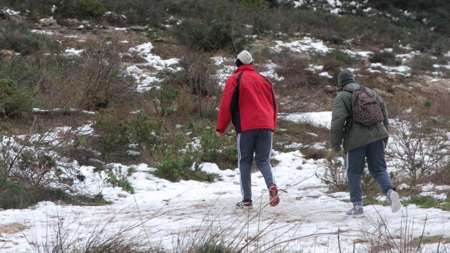 Nieve, el año pasado en la Región.