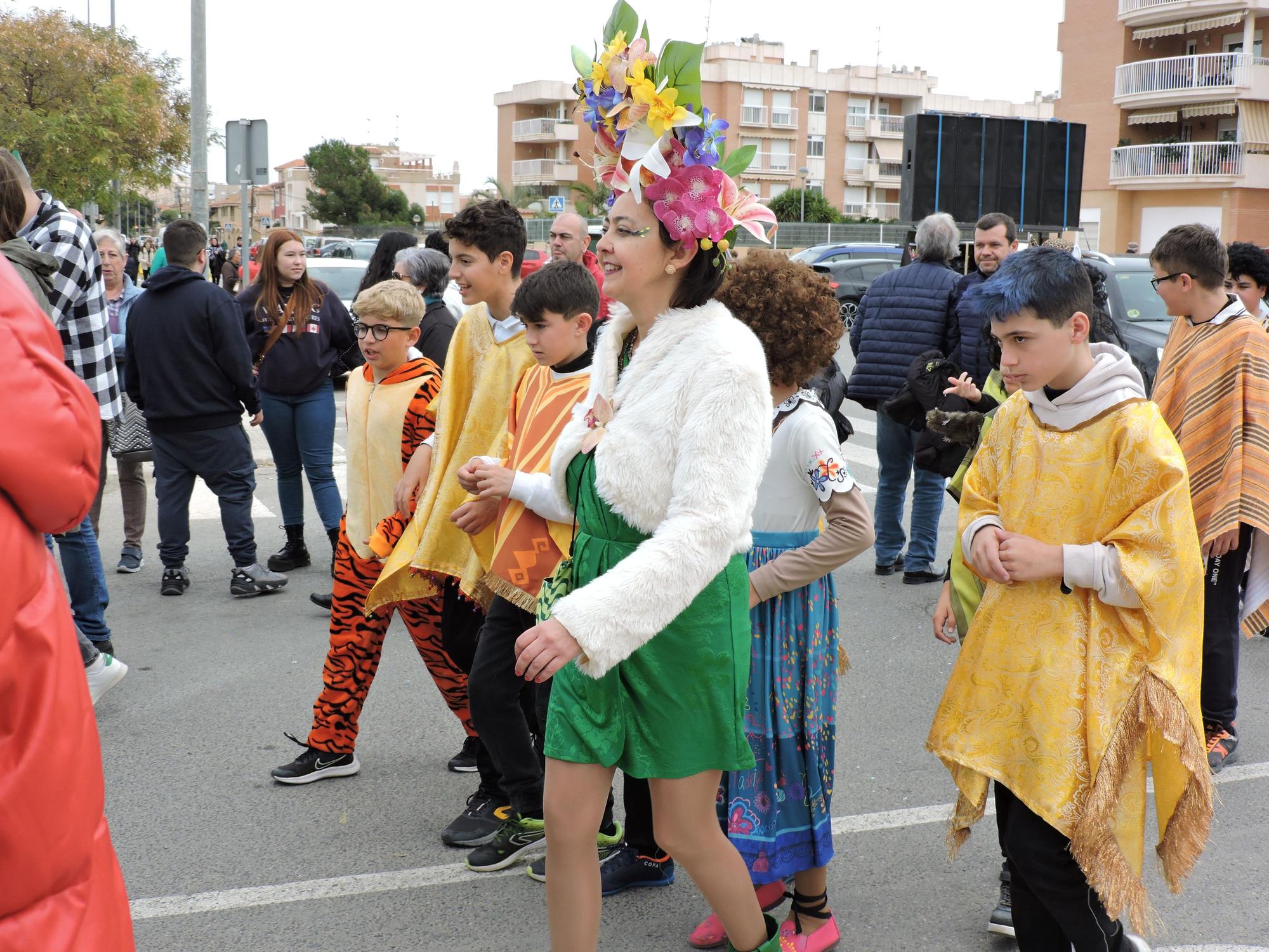 Los  colegios de Águilas celebran el carnaval