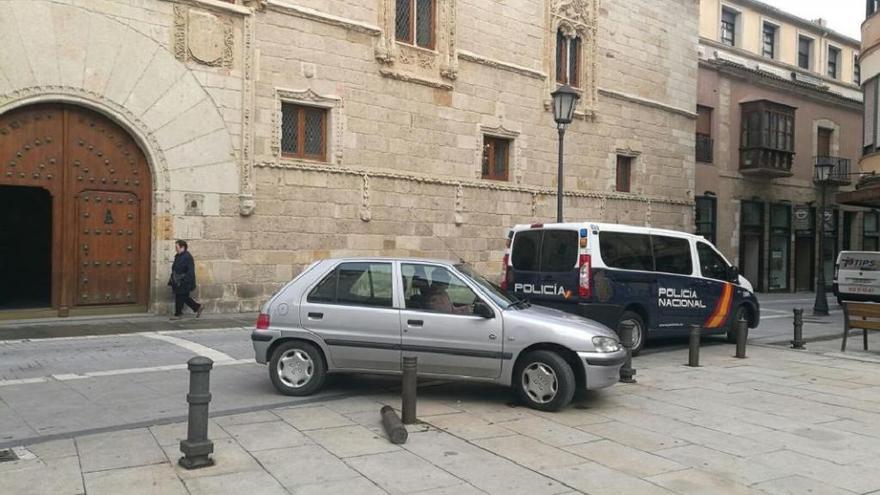 Fachada de los juzgados de la capital.