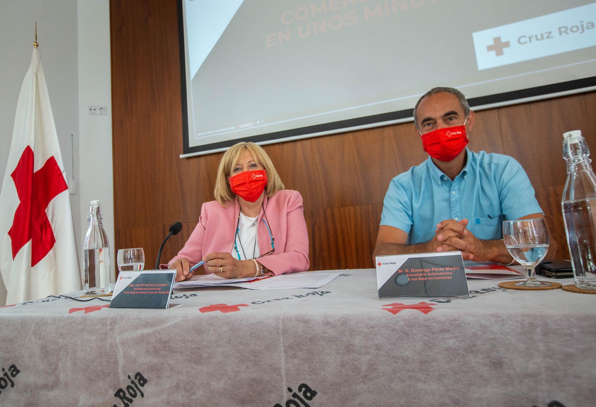 Presentación de la Memoria de Cruz Roja en Canarias / 2020