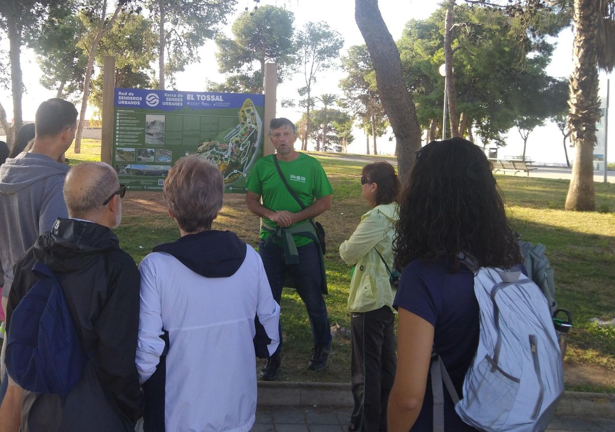 Inicio del itinerario de El Tossal en la pasada edición