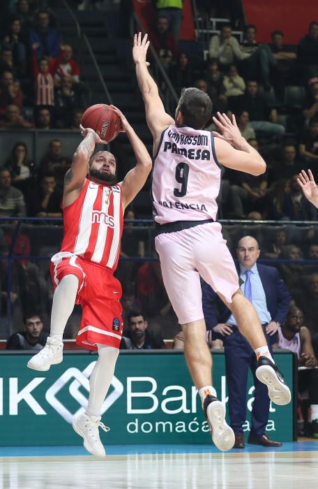 Estrella Roja - Valencia Basket, en imágenes