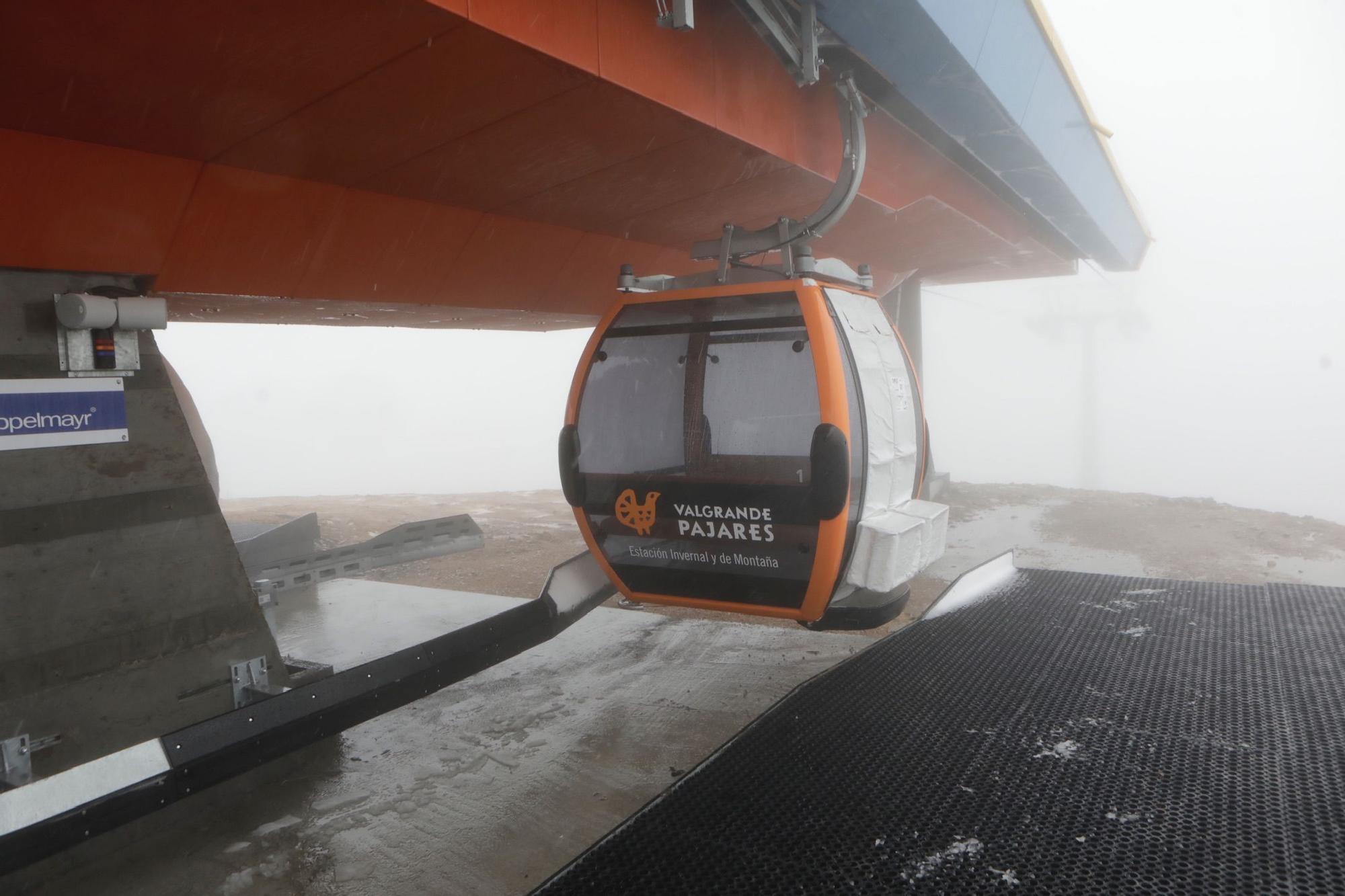 La nueva telecabina genera más espacio esquiable en Pajares