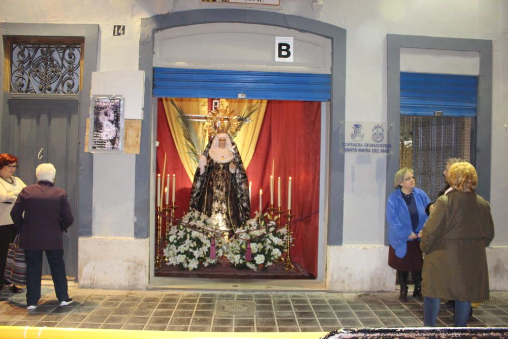 Semana Santa Marinera 2018 - Imágenes y su lugar de exhibición