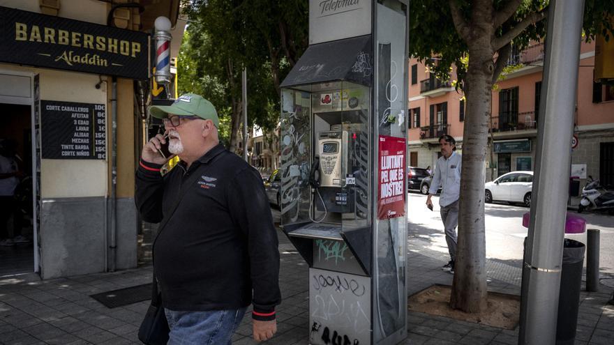 Las cabinas resisten en Palma