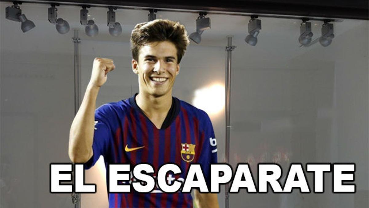 El Escaparate: Riqui Puig, la joya que pide paso en el Camp Nou