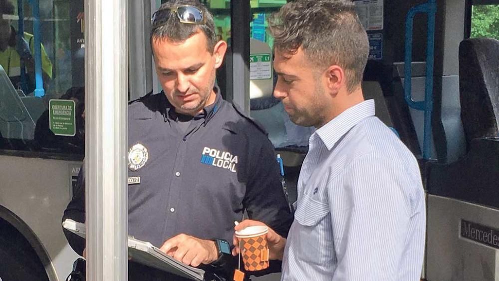 11 heridos por un frenazo de un bus de la EMT al intentar evitar una colisión