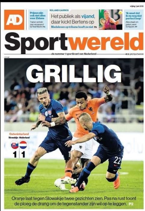 Portada SPORTWERELD viernes 1 de junio 2018