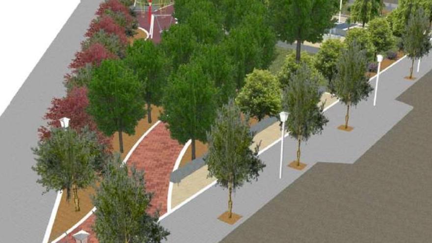 El Ayuntamiento adjudica las obras de ajardinamiento de la calle de Setaigües