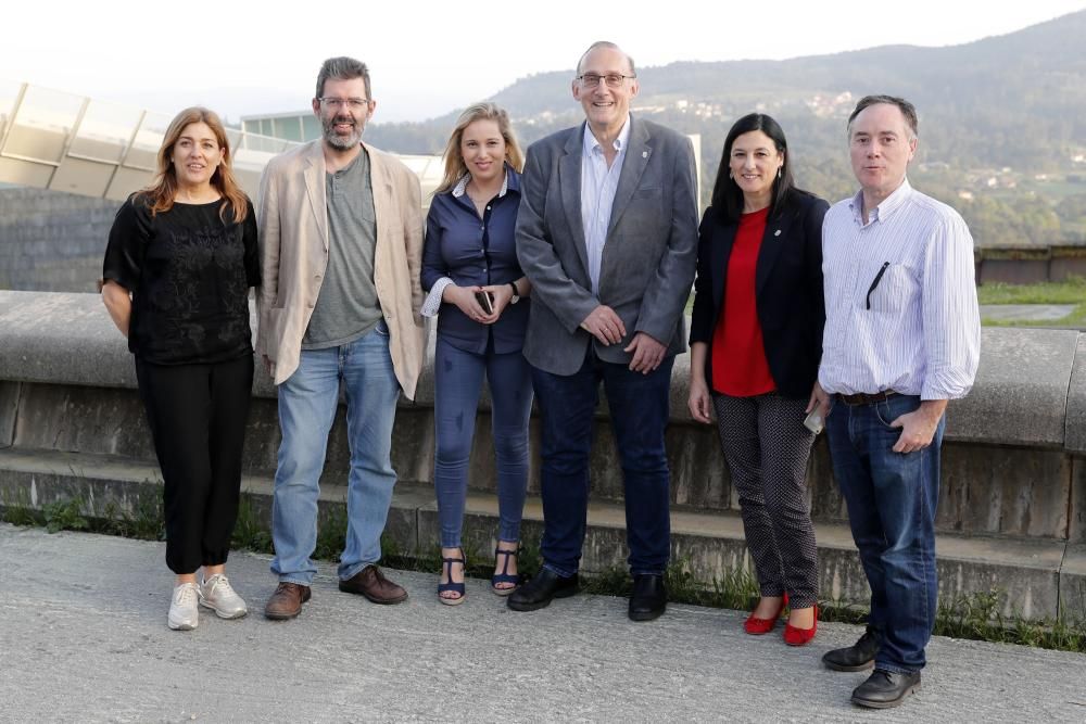 La jornada electoral en la Universidad de Vigo, en imágenes