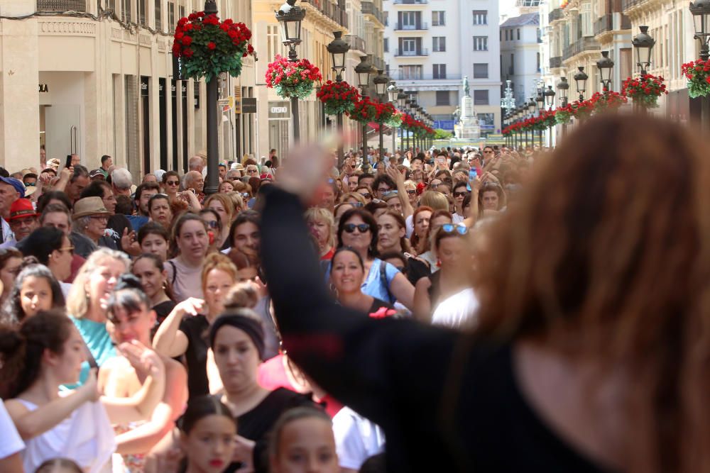 Málaga bate el Récord Guinness de personas bailando flamenco