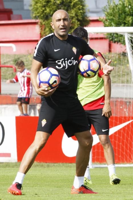 Entrenamiento del Sporting