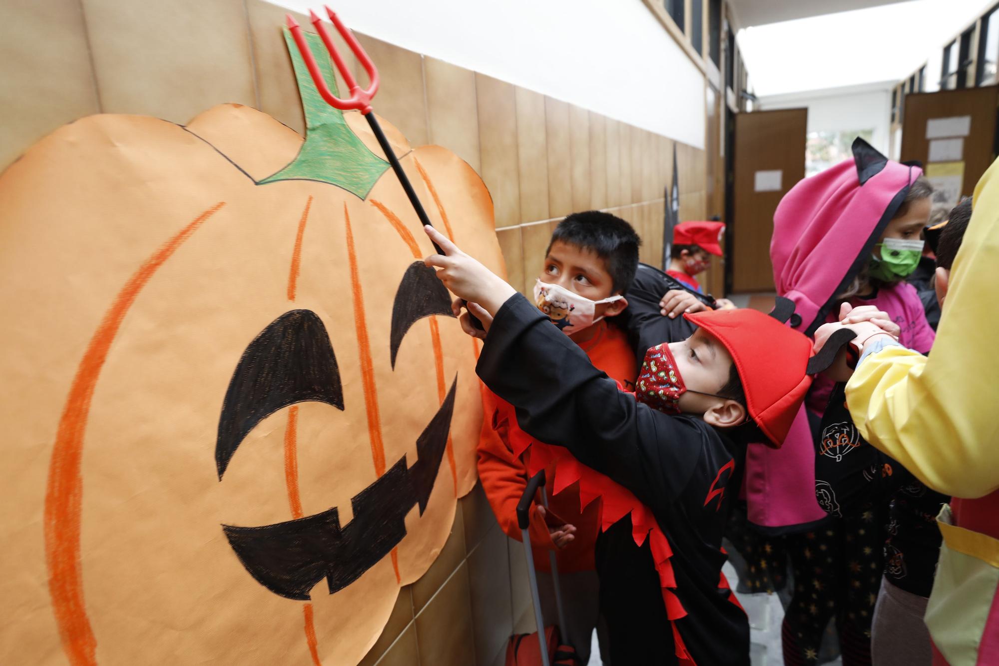 Así se ha celebrado Halloween en los colegios de Asturias