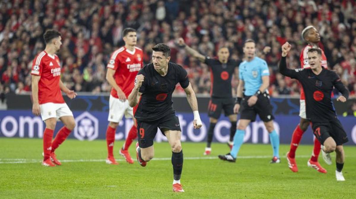 Liga Campeones: Benfica - FC Barcelona, en imágenes