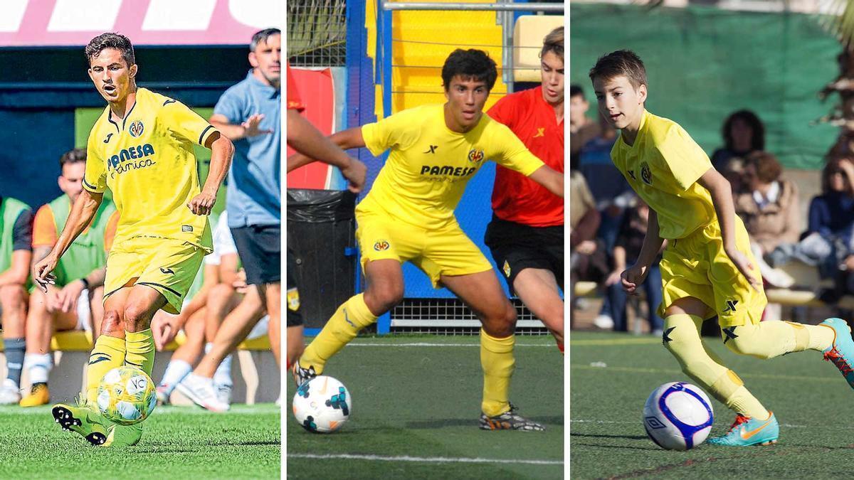 Yeremy Pino, Rodri y Baena.