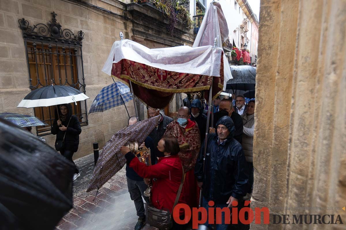 Cruz de impedidos en las Fiestas de Caravaca