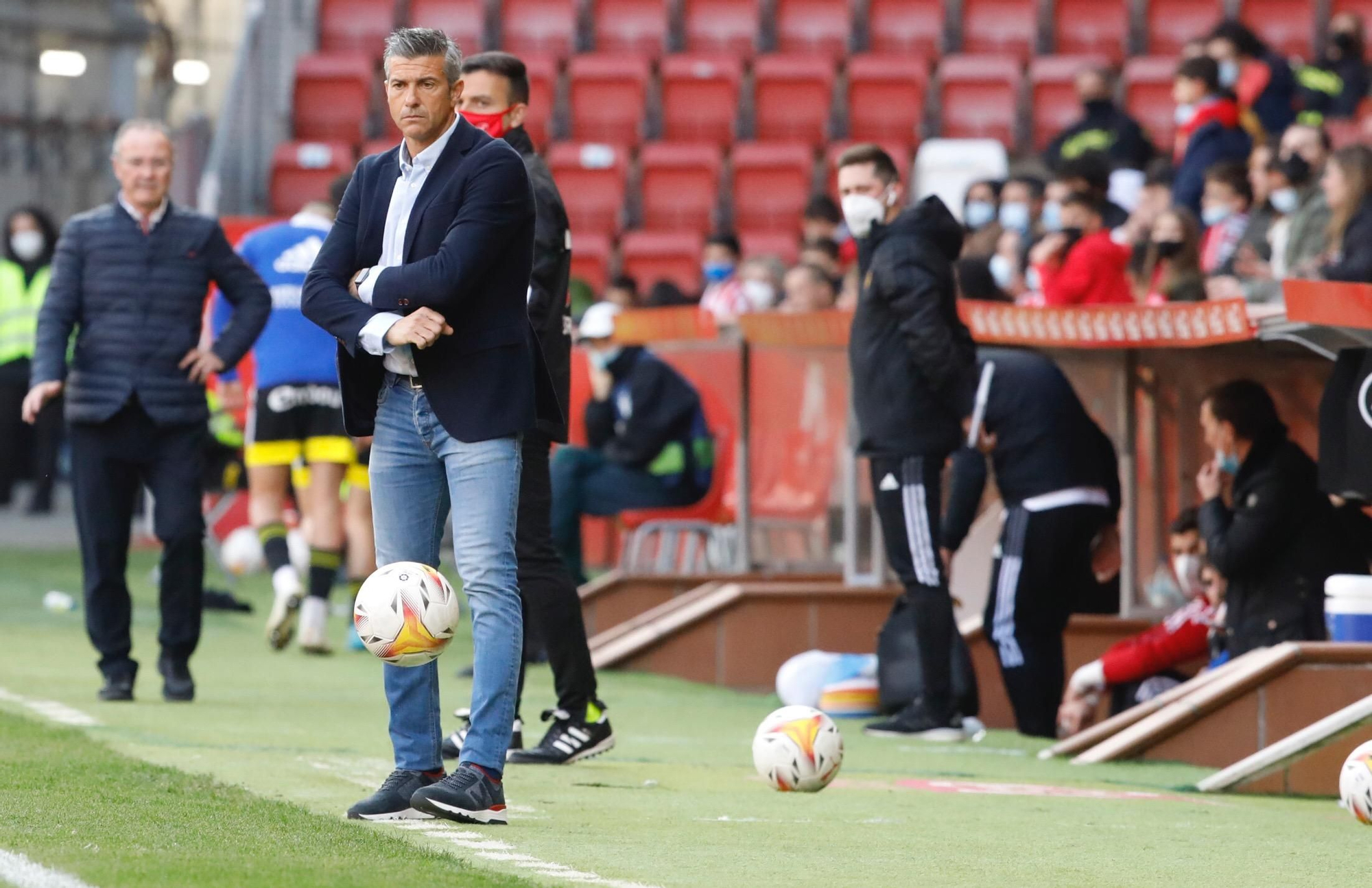 Sporting - Zaragoza, en imágenes