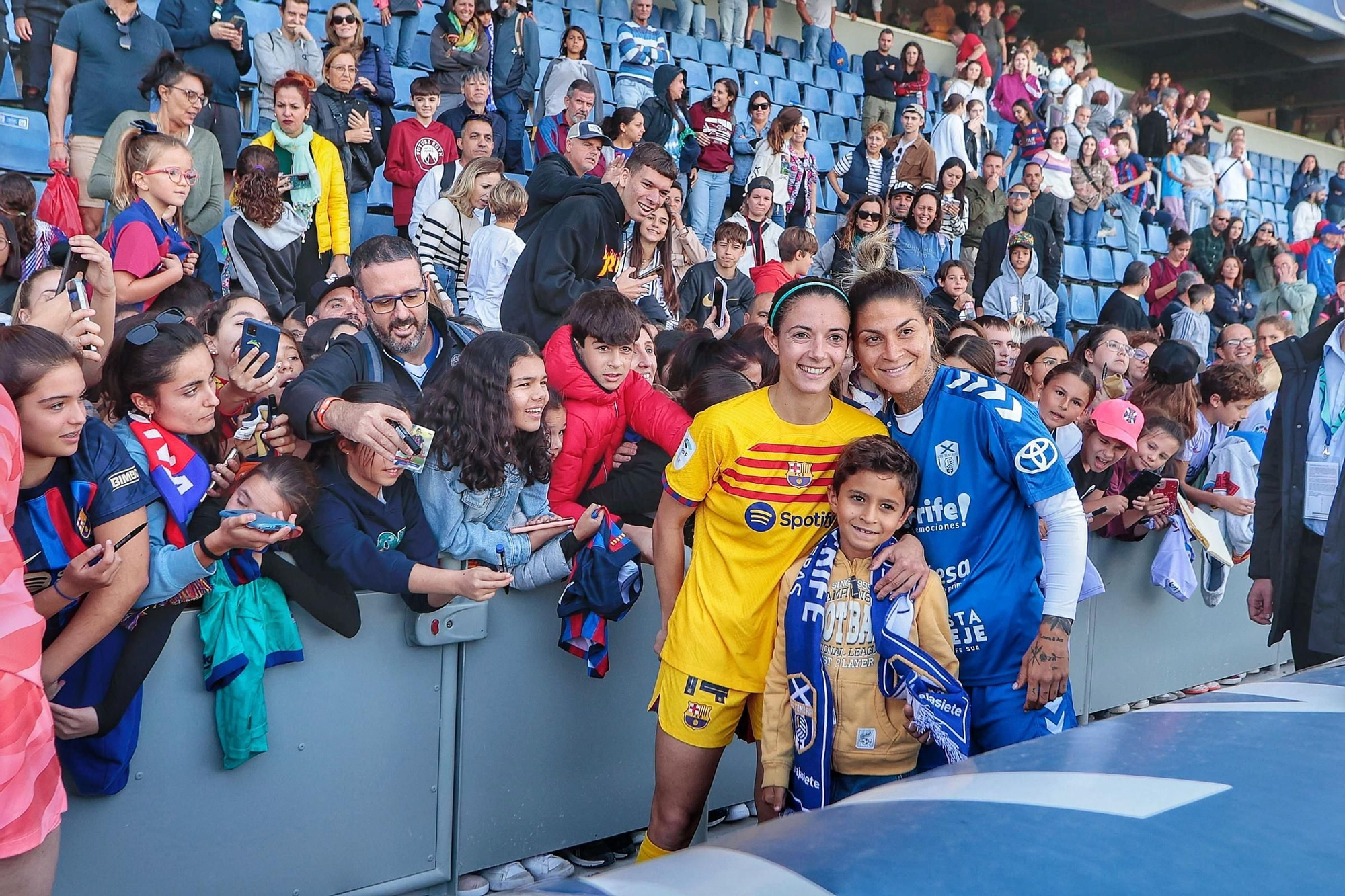 Revive el UD Costa Adeje Tenerife - FC Barcelona en imágenes