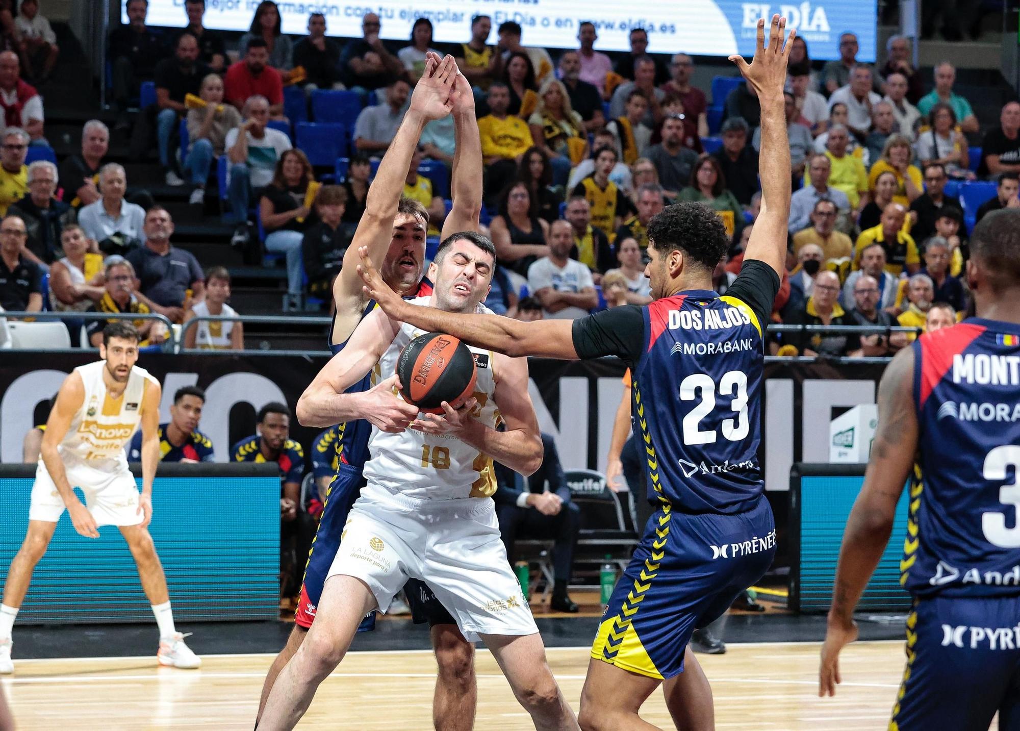 Baloncesto: Lenovo Tenerife - Morabanc Andorra