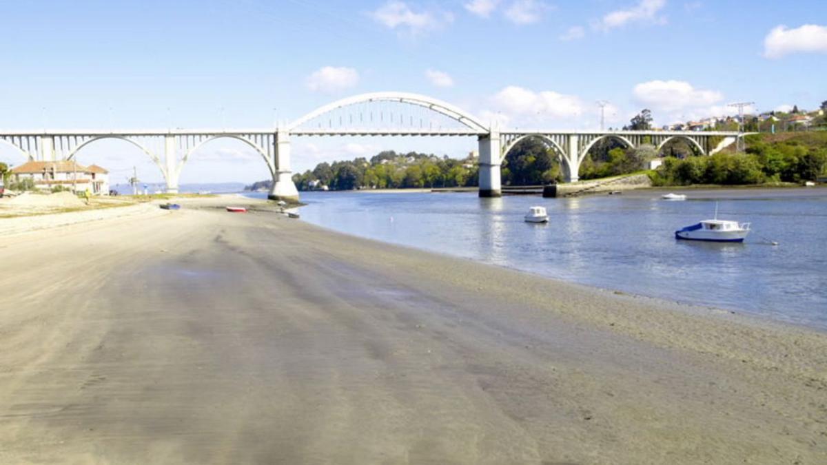 Puente de O Pedrido, en Bergondo. |  LOC