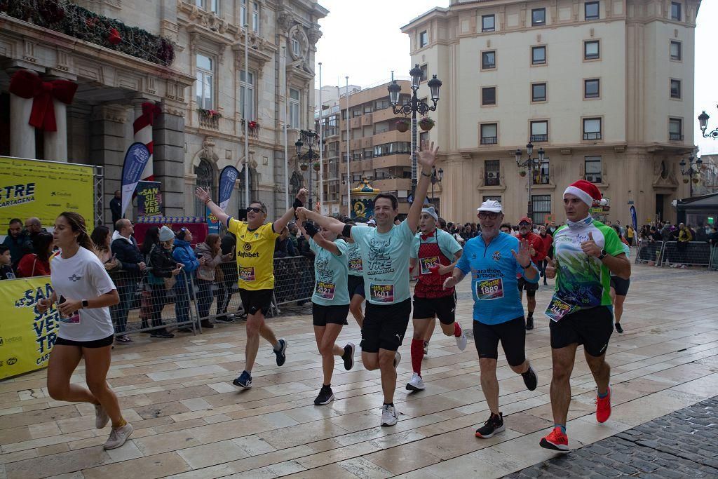 Las imágenes de la San Silvestre 2024 en Cartagena