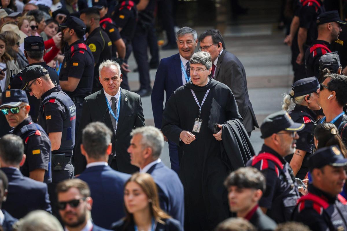 El Papa León XIV visita Montserrat