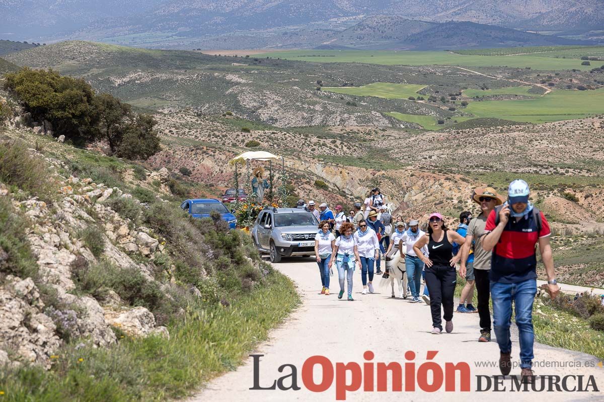 Así ha sido la Romería de los vecinos de Los Royos y El Moralejo a la ermita de los Poyos de Celda en Caravaca