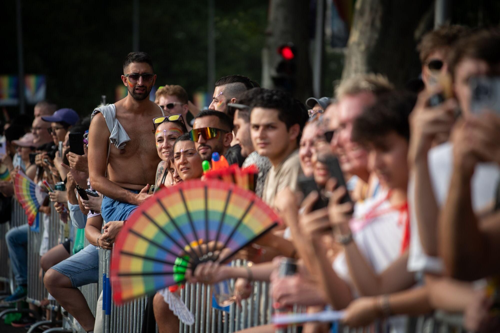 La marcha del Orgullo en Madrid, en imágenes.