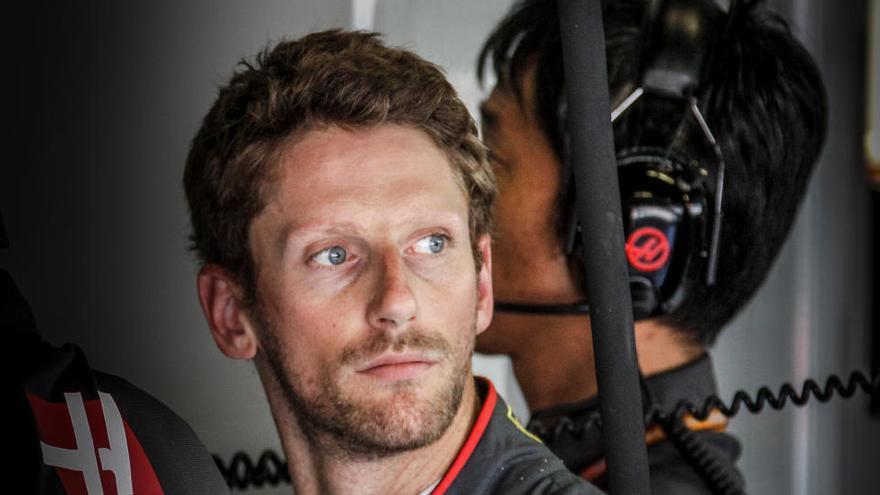 Grosjean, operado de nuevo en la mano tras su accidente