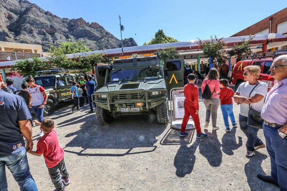 Romería de San Cristóbal y exhibición de las Fuerzas Armadas en Redován