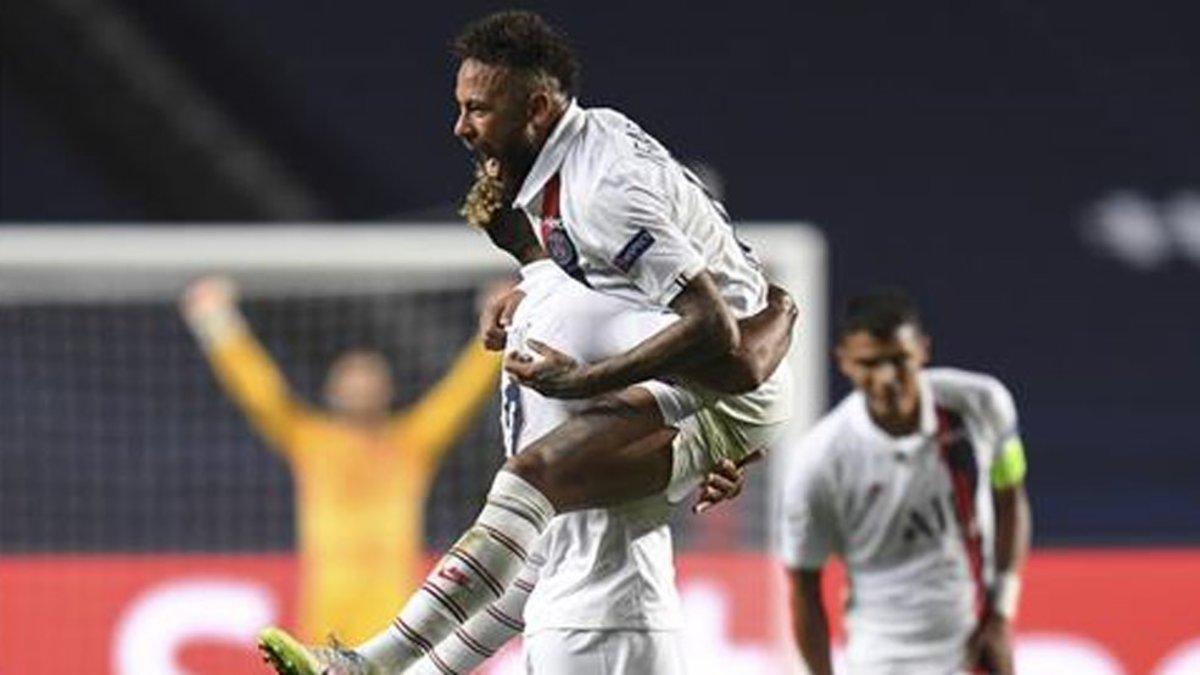 Neymar y el PSG, pese a sufrir, ya están en las semifinales de la Champions League 2019-20