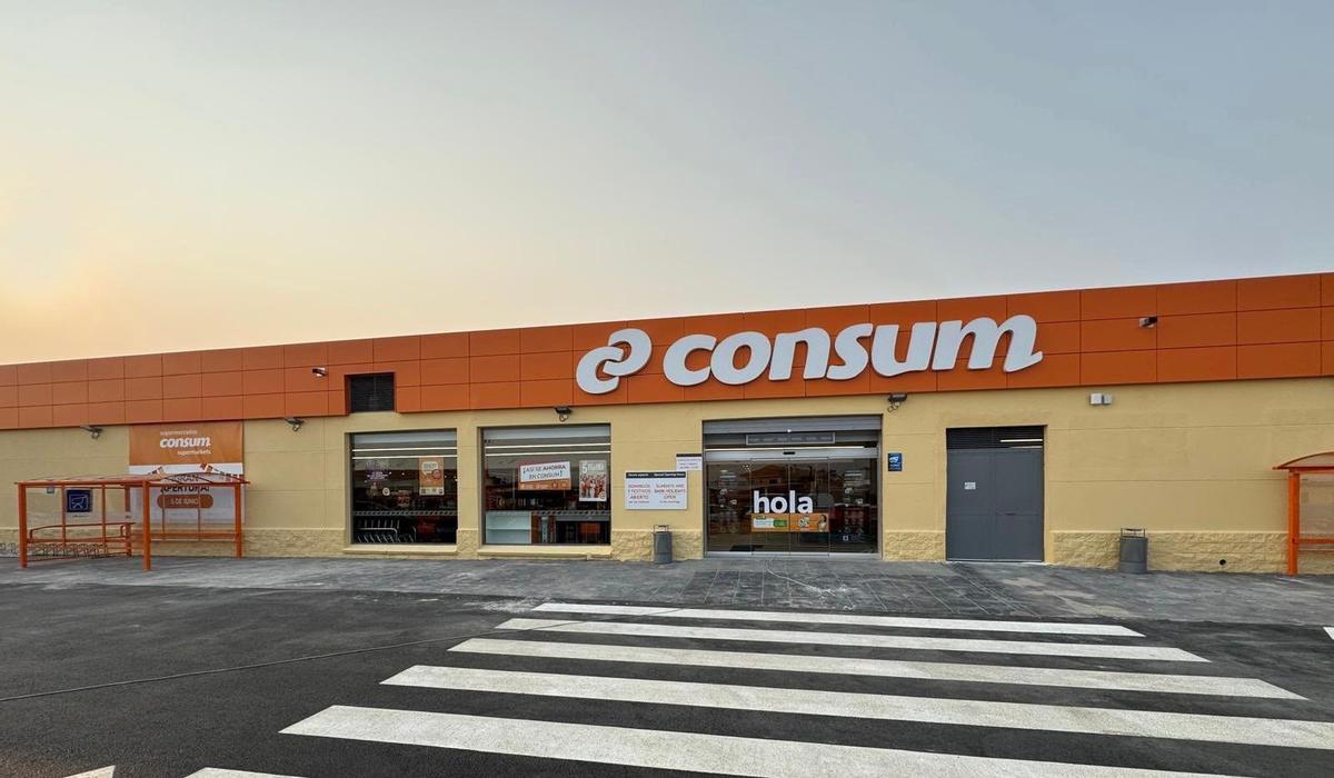 Un supermercado Consum