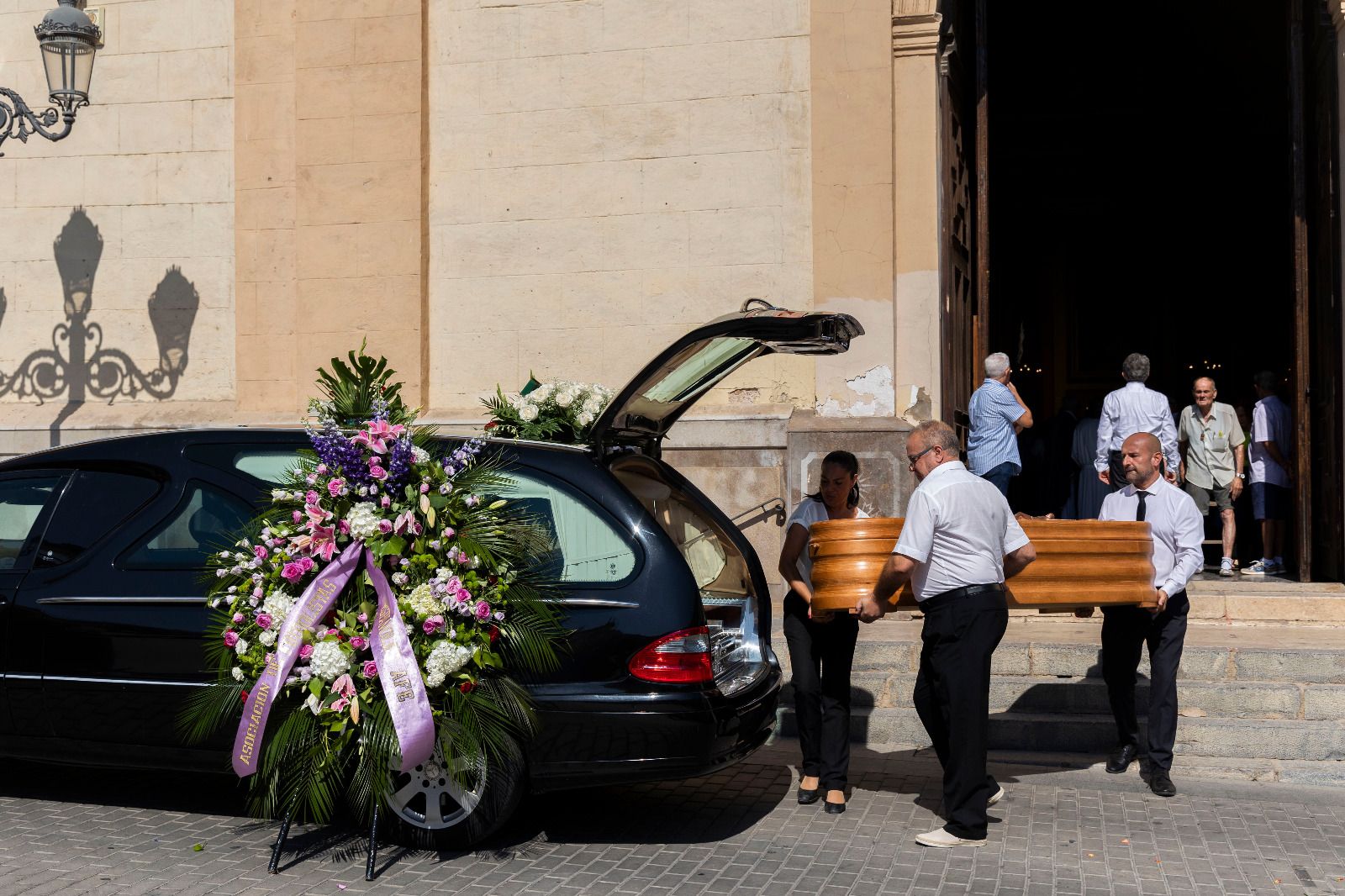 El funeral de Roberto Gil en Riba-roja