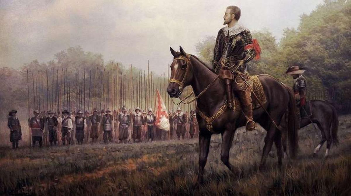 Alvaro de Sande en los Tercios españoles.