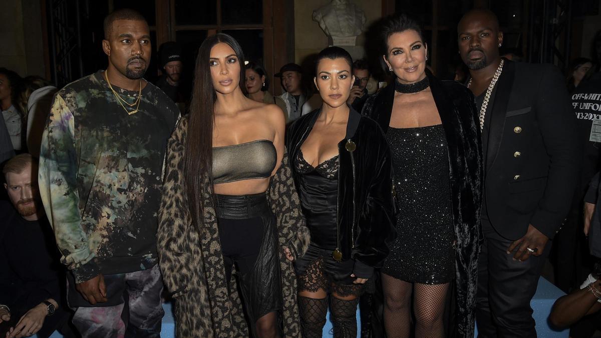 El clan Kardashian en la semana de la moda de París