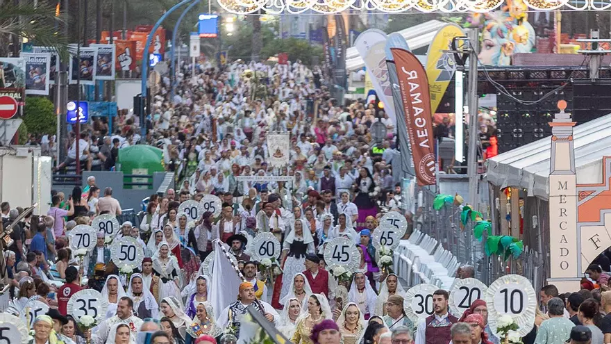 Estos son los ganadores de la ofrenda de flores de las Hogueras de Alicante