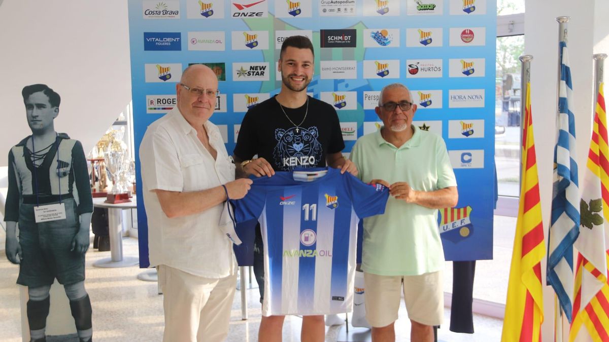 Joel Arimany, davanter procedent del Deportivo Aragón i amb àmplia experiència a Segona Divisió B