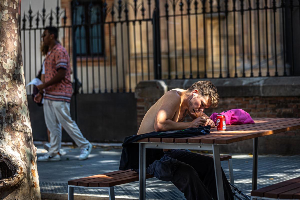 Escenas inesperadas de la Superilla del Eixample