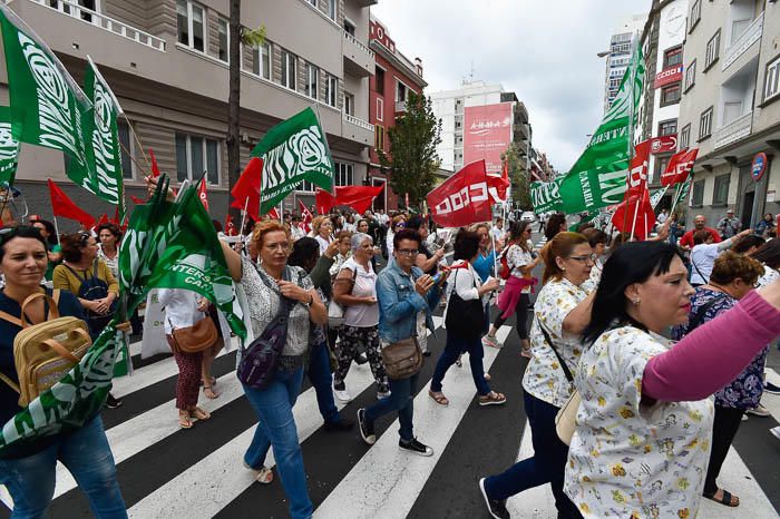 Huelga de trabajadores de los comedores escolares