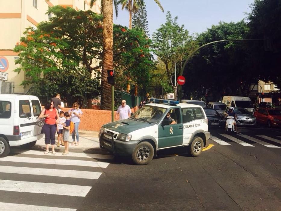 Registro de la sede de la Federación tinerfeña.