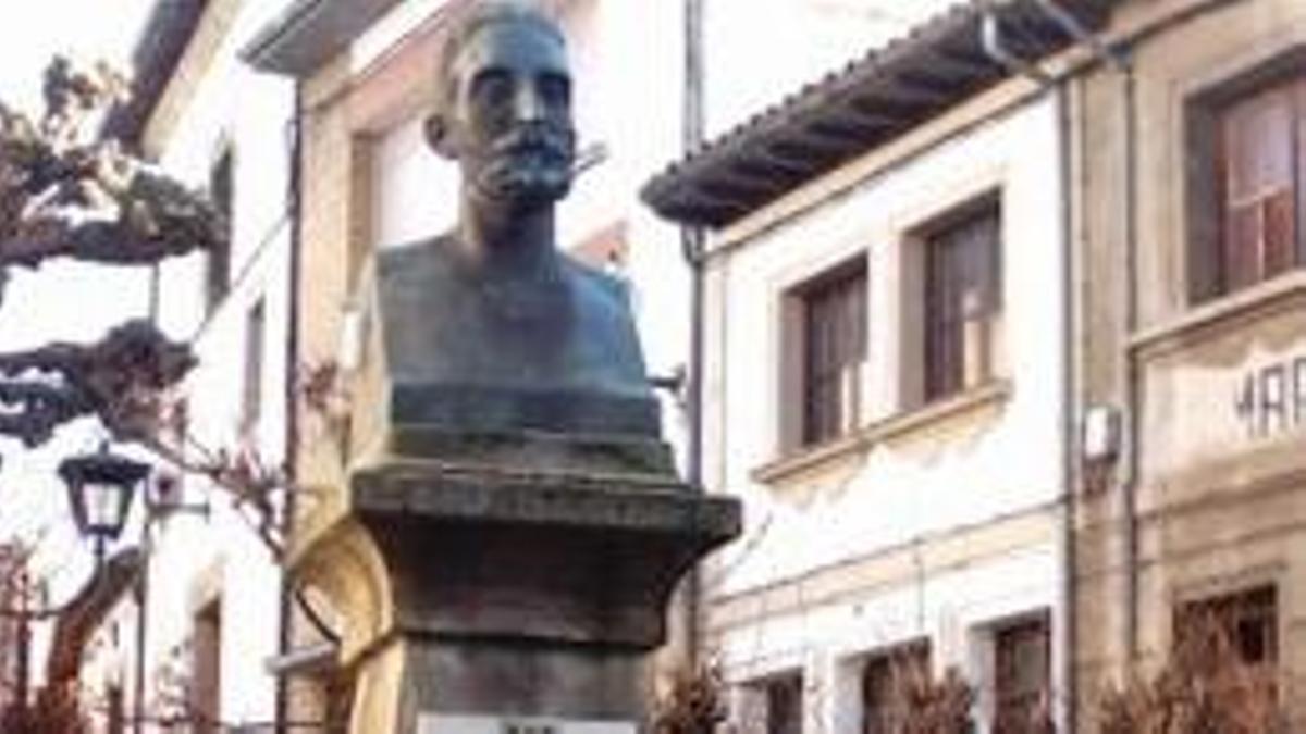 El busto de José Pando y Valle