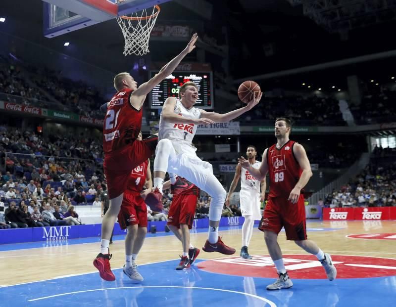 Las imágenes que nos ha dejado la derrota del CAI Zaragoza frente al Real Madrid (96-84)