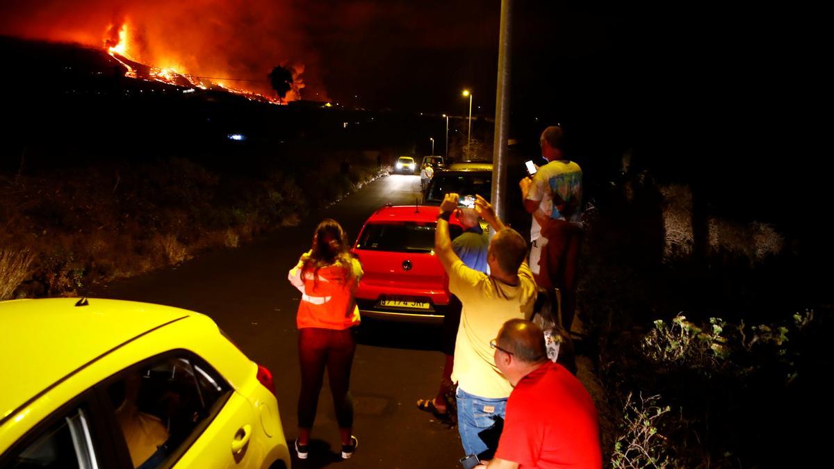 Las mejores imágenes de la erupción del volcán de La Palma
