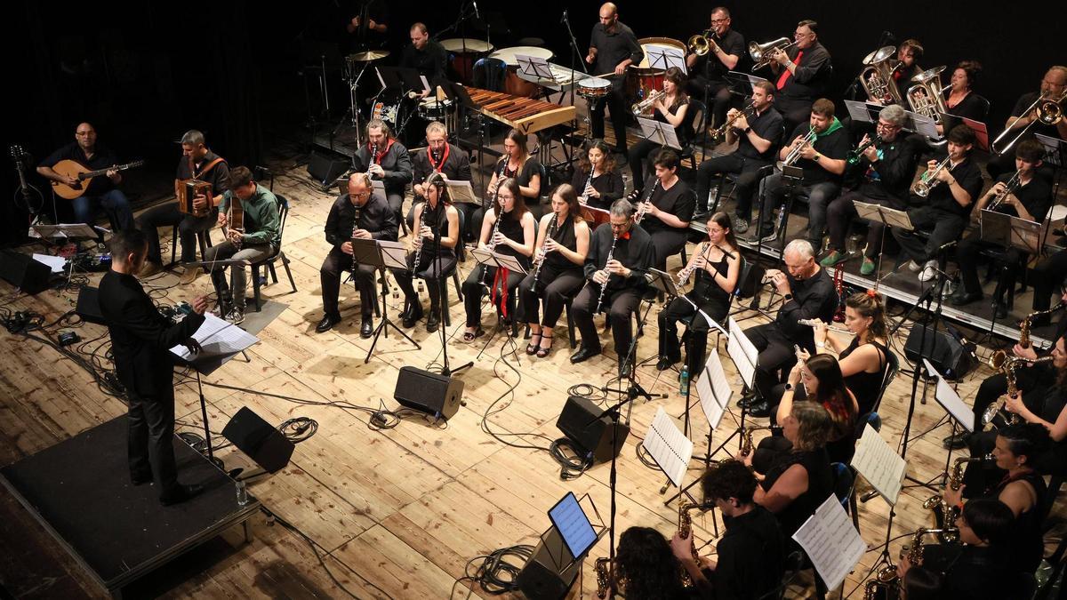 Concert de Patum al Teatre Municipal de Berga