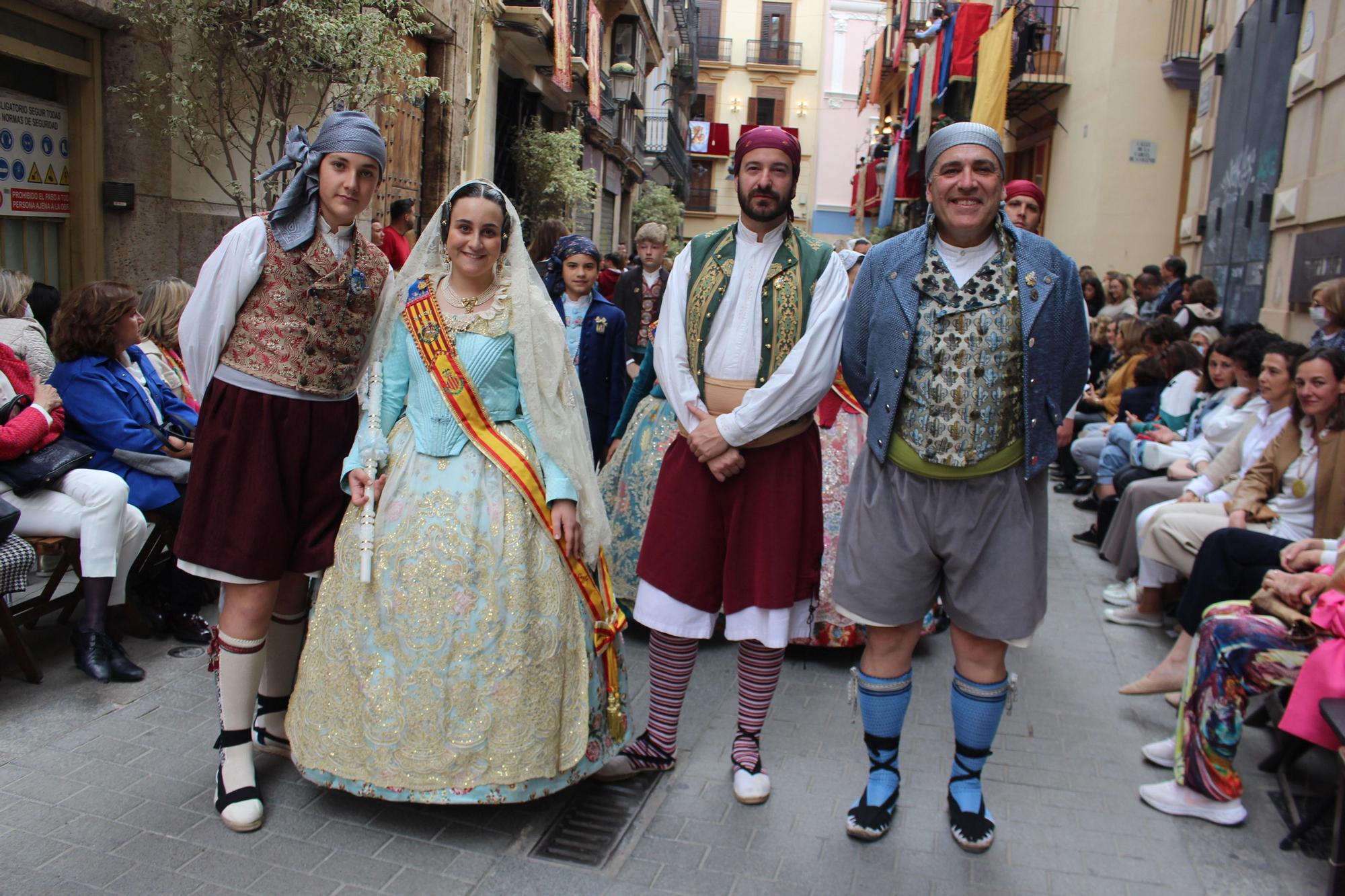 La fuerza de las Fallas en la Procesión de la Virgen (III)