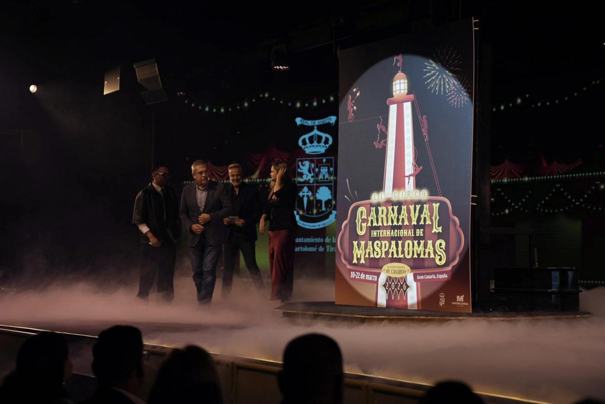 Presentación del Cartel y calendario del Carnaval Internacional de Maspalomas 2026